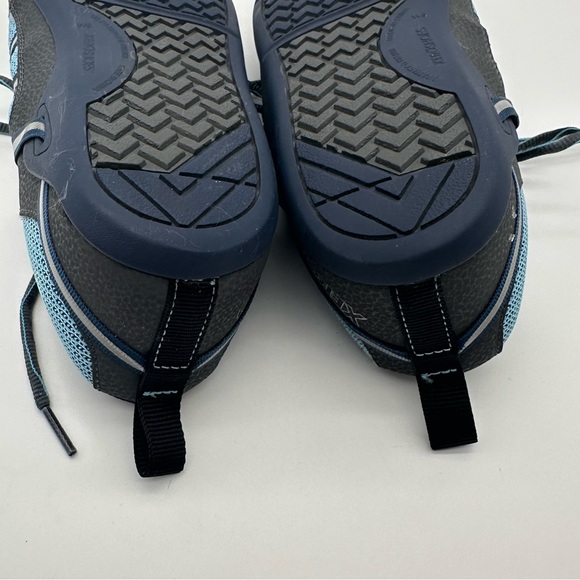 Women's Xero Prio Blue and Black Zero drop Barefoot Running Shoes - Picture 9 of 12